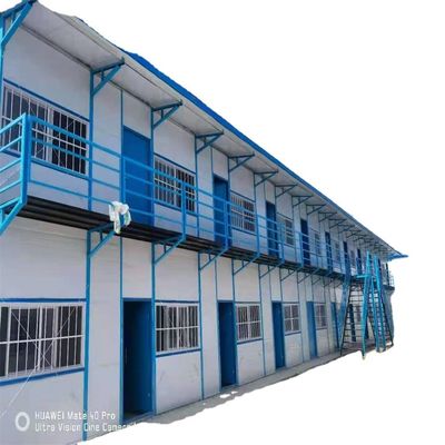 Рабочее жилье Предварительно смонтированный Т-дом для рабочих на стройке