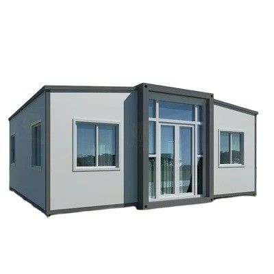 Мастерская Хранилище 20FT 40FT Современный стальной сборный крошечный мобильный модульный расширяемый дом