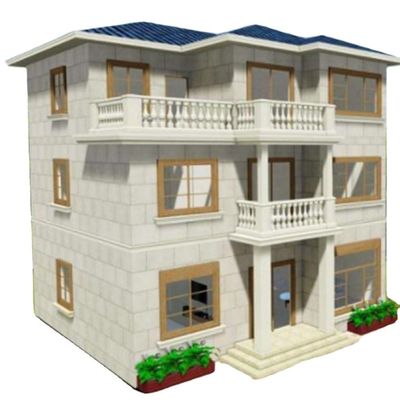 Прямая продажа изготовителей 3 комнатного дома из легкой стали Вилла для контейнерных домов