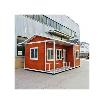 Мобильные колеса модульный крошечный дом с послепродажной поддержкой и 6000 * 3000 * 2900 мм размер