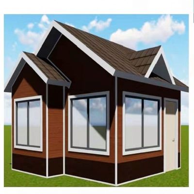 Мобильные колеса модульный крошечный дом с послепродажной поддержкой и 6000 * 3000 * 2900 мм размер