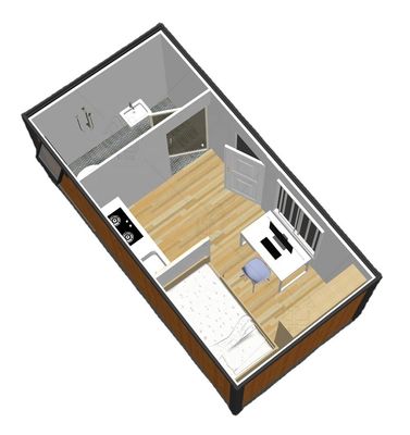 Префабрикованные дома от REACHTOP Flat Pack Container House для гостиницы