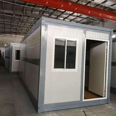 Складчивый плоский пакет сборный складный контейнерный дом для офиса 5800*2560*2480мм