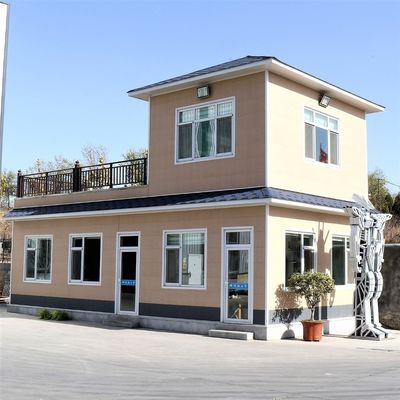 Станция из оцинкованной стали Контейнер для подвижного дома Окончательное решение для подвижной жизни
