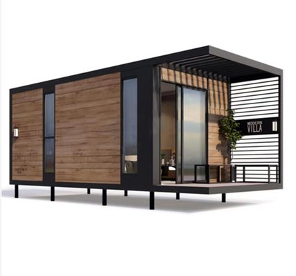 Портативные складываемые контейнерные дома для Carport Mobile House Container