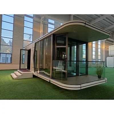 Стальные двери Модульный дом Судно Дом Космический дом Капсула Маленькие дома