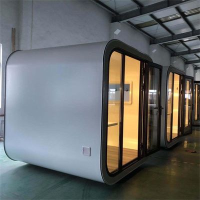 Гостиница Внутри помещений Apple Cabin Office Pod Garden Office Container House с легкой стальной структурой