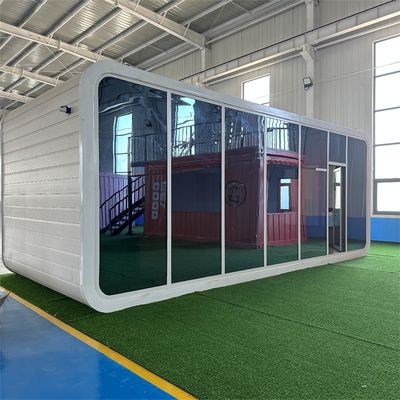 Гостиница Внутри помещений Apple Cabin Office Pod Garden Office Container House с легкой стальной структурой
