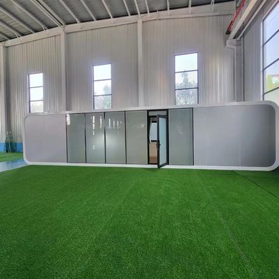 Гостиница Внутри помещений Apple Cabin Office Pod Garden Office Container House с легкой стальной структурой