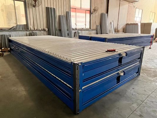 Удобный 20ft складной контейнерный дом для подвижных офисов и складов склады
