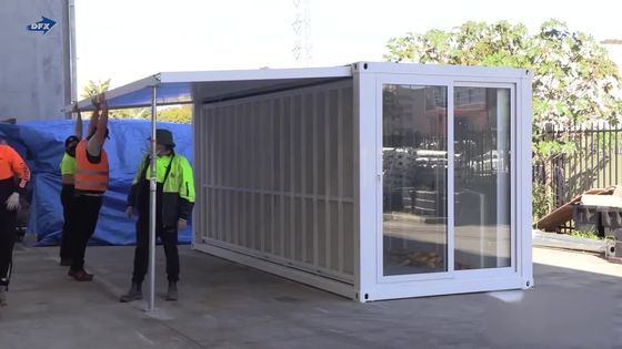 Стальные двери Мобильный жилой контейнерный дом на заказ сделанный сборник расширяемый