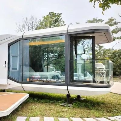 Доступный предварительно сконструированный госпиталь Капсула отель Контейнерный дом с викторианским дизайном