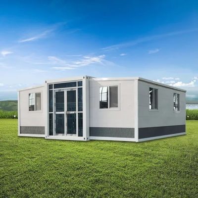 Большой 40ft 20ft роскошный расширяемый контейнерный дом для современной гостиной в Америке