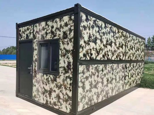 Быстрая установка стального контейнерного дома Дом с алюминиевым окном и стальной структурой