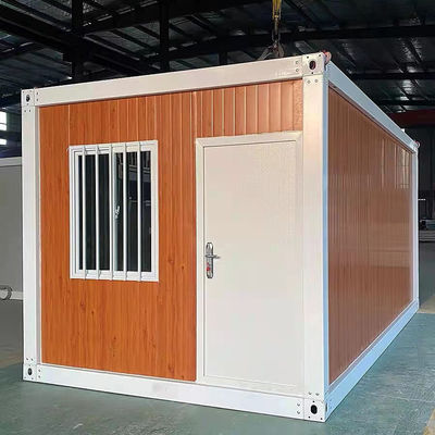 Гостиница Плоский контейнерный дом с PVC-расподвижным окном