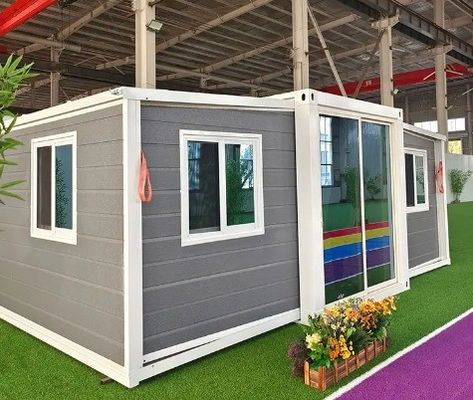 20ft или 40ft стальной конструкции рамы расширяемый контейнерный дом для складной курортный дом