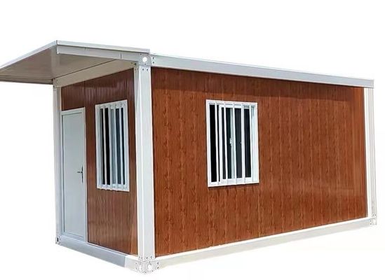 Легко собрать отсоединяемый контейнерный дом Booth Steel Sandwich Panel для продажи Booth
