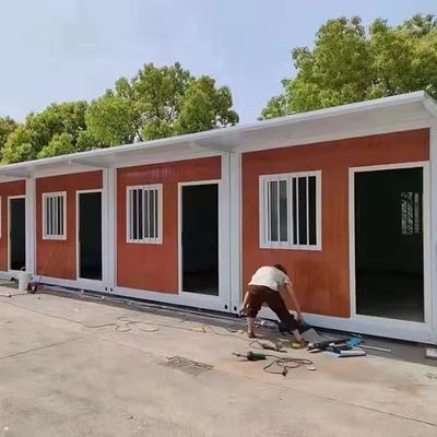Легко собрать отсоединяемый контейнерный дом Booth Steel Sandwich Panel для продажи Booth