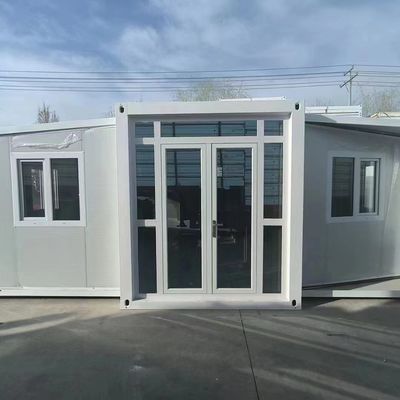Мастерская Хранилище 20FT 40FT Современный стальной сборный крошечный мобильный модульный расширяемый дом