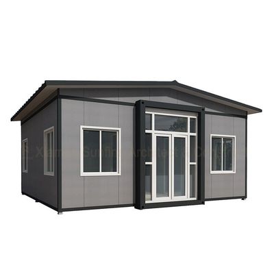 Предварительно сделанный расширяемый контейнерный дом для дома 20FT и 40FT предварительно сделанный полигон