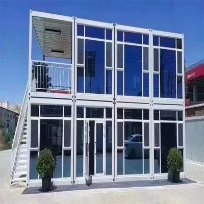 Модульный многофункциональный 40FT плоский контейнер для доставки Вилла дом для офисных нужд