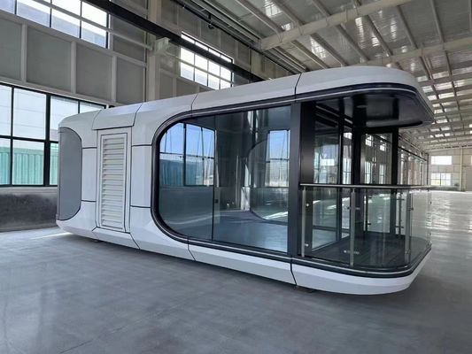 Легкий стальной дом портативный сборный роскошный контейнер космической капсулы