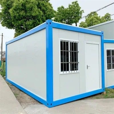 20ft складываемый контейнер дома Дом на открытом воздухе сборные сараи Хранилище для универсальных