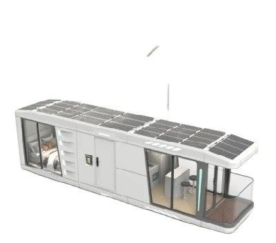 Luxury Prefab House Fat Pack Container House для солнечной космической капсулы
