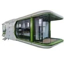 Luxury Prefab House Fat Pack Container House для солнечной космической капсулы