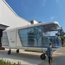 Luxury Prefab House Fat Pack Container House для солнечной космической капсулы