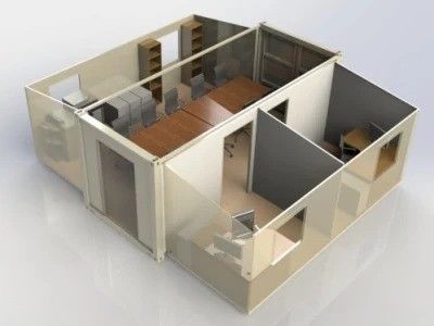 Наружная стальная конструкция роскошный контейнерный дом с подвижной складной наклоненной крышей