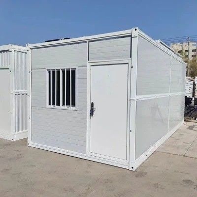 Дом для жирных контейнеров - портативное и роскошное решение с стальной рамой
