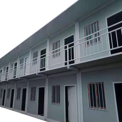 Разъемный дизайн Flat Pack Container House в белом/сером/черном полу 18 мм MgO Board