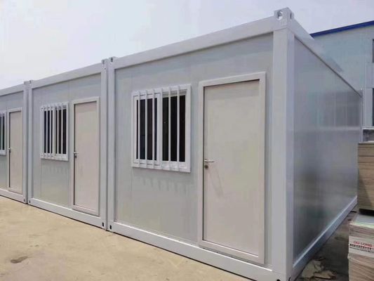 Разъемный дизайн Flat Pack Container House в белом/сером/черном полу 18 мм MgO Board