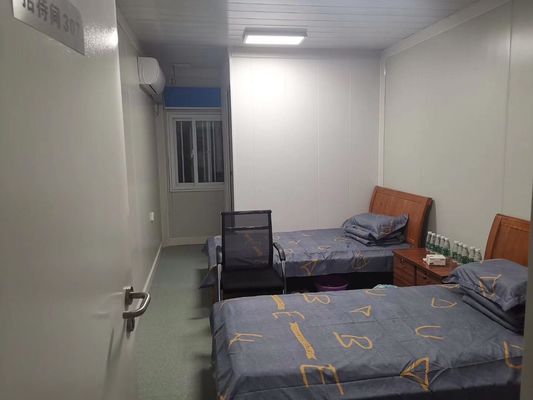 Разъемный дизайн Flat Pack Container House в белом/сером/черном полу 18 мм MgO Board