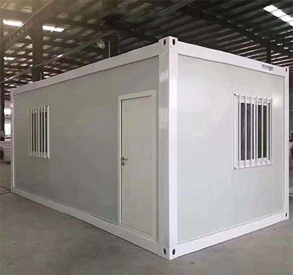 Разъемный дизайн Flat Pack Container House в белом/сером/черном полу 18 мм MgO Board