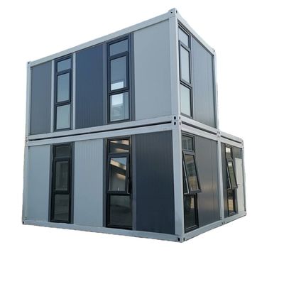 Разъемный дизайн Flat Pack Container House в белом/сером/черном полу 18 мм MgO Board