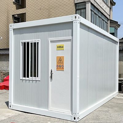 Контейнер для стального склада крошечный дом с подвижным окном из ПВХ в портативном дизайне