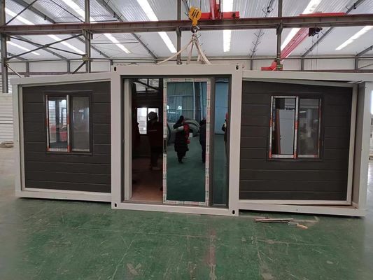 Складной 20ft/40ft контейнер роскошная мобильная вилла 3 спальни крошечный дома