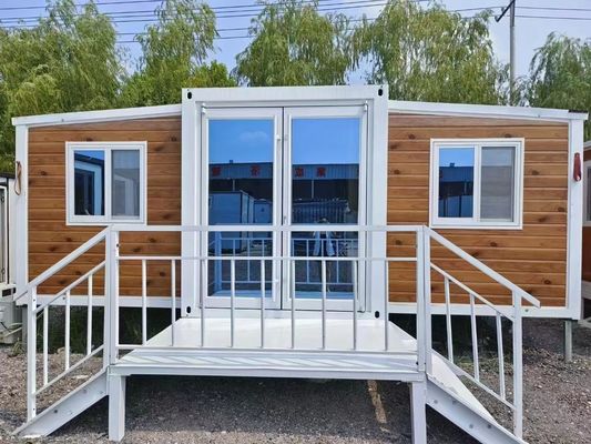 Складной 20ft/40ft контейнер роскошная мобильная вилла 3 спальни крошечный дома