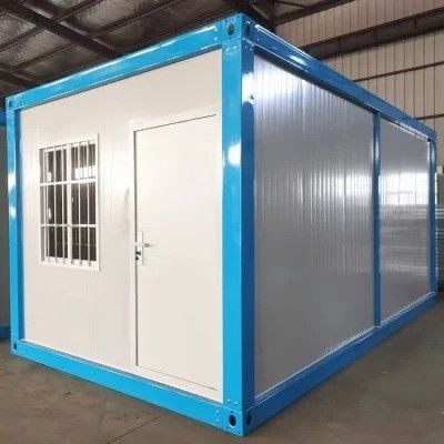 Спальня Мобильный жилой контейнерный дом для стальной конструкции Домашний дизайн панели