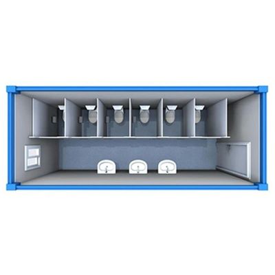 20FT/40FT стальной контейнерный дом/домашний мобильный туалет для доступной модульной жизни
