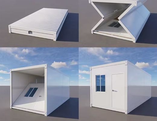 Стальная дверь складной контейнерный дом плоский пакет сборка 20ft 40ft