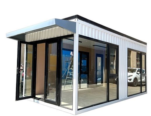 Модульный 40ft Flat Pack Steel Container Villa House с преимуществом быстрой установки