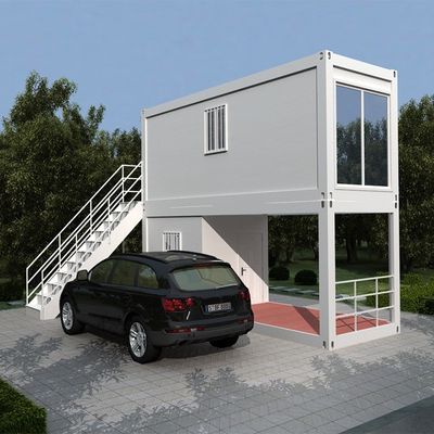 Модульный 40ft Flat Pack Steel Container Villa House с преимуществом быстрой установки