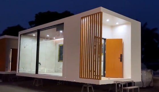 20ft портативный плоский пакет жилой контейнер контейнерный дом для современного стиля