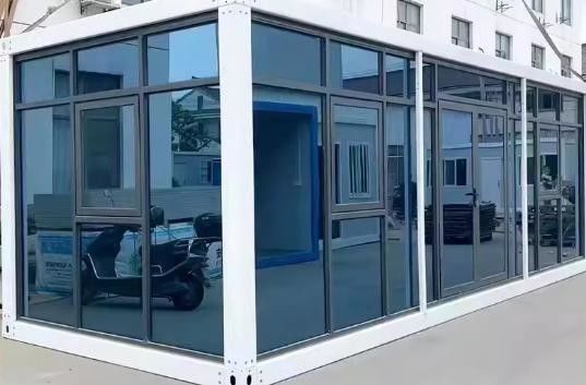 Отъемный офис Мобильный жилой дом с современным дизайном из перерабатываемых материалов