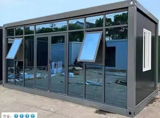 Flat Pack Container Detachable Steel Door Office Мобильный Модульный Стеклянный Стенный Маленький Дом